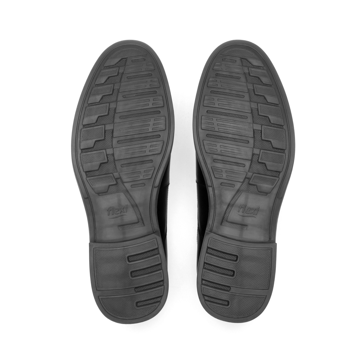 Oxford Casual Flexi para Hombre con Amarre Frontal Estilo 404608 Negro