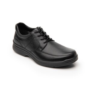 Zapato Choclo Flexi para Hombre con Sistema Walking Soft Estilo 404801 Negro