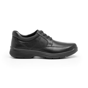 Zapato Choclo Flexi para Hombre con Sistema Walking Soft Estilo 404801 Negro