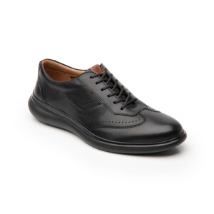 Zapato Oxford Flexi para Hombre con Sistema Flowtek Estilo 404902 Negro
