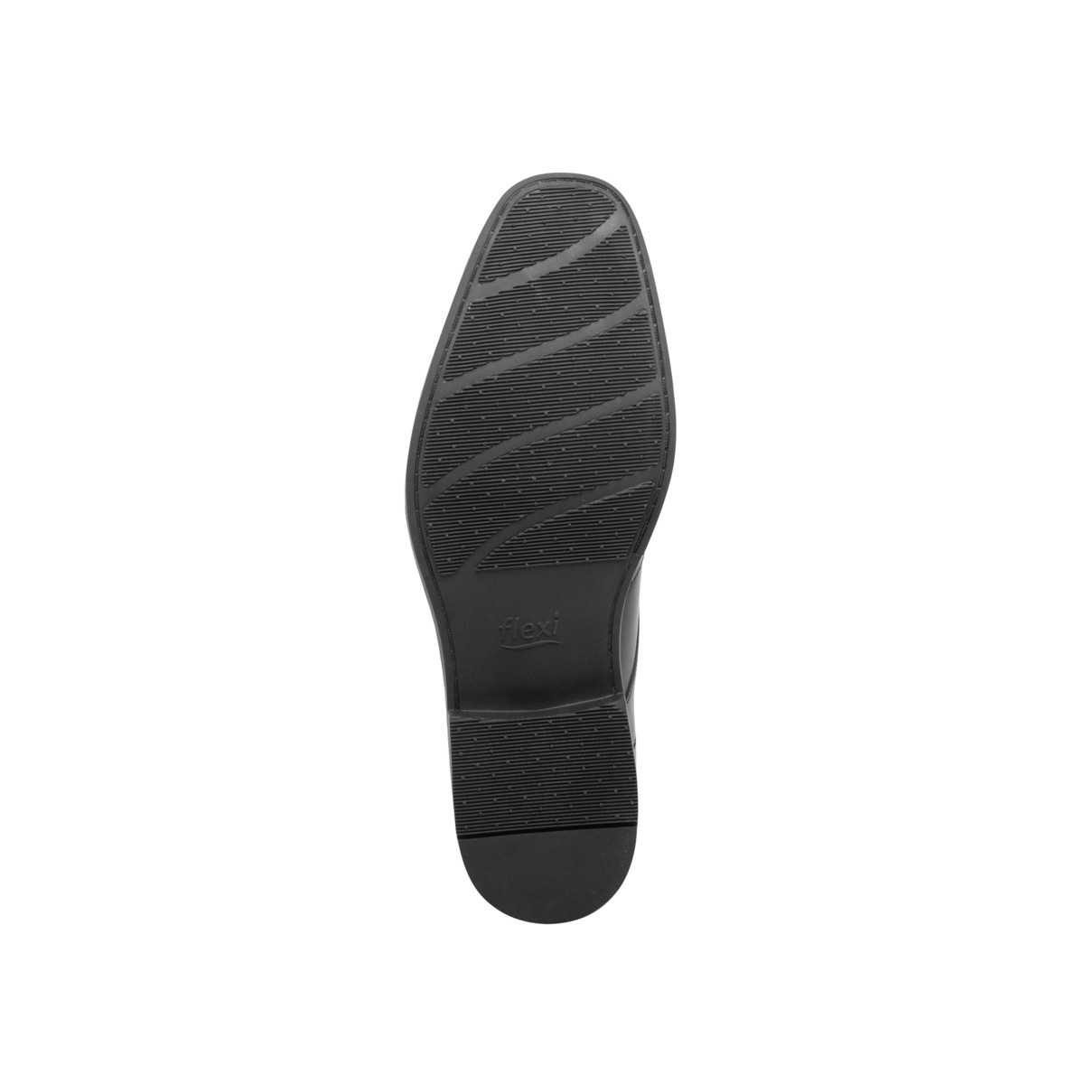 Zapato Bostoniano Flexi para Hombre con Agujetas Estilo 405801 Negro