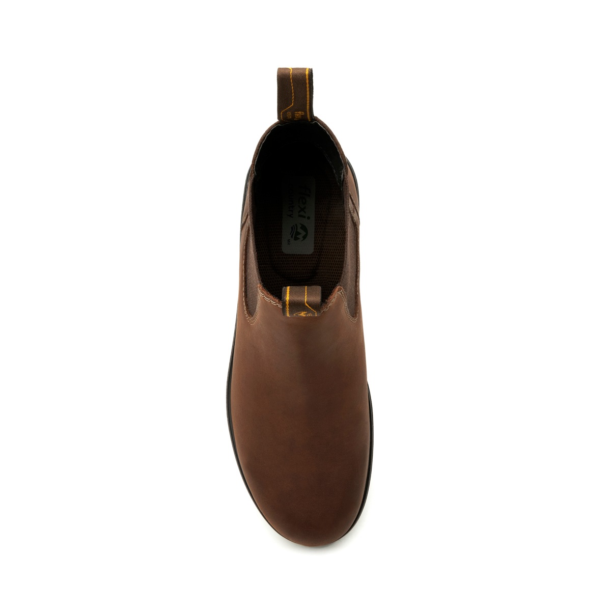 Bota Chelsea Water Resistant Flexi Country para Hombre con Water Resistant Estilo 406102 Marrón