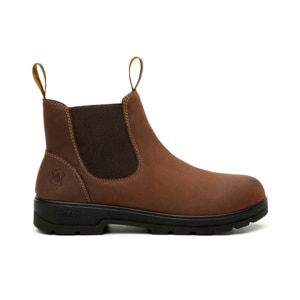 Bota Chelsea Water Resistant Flexi Country para Hombre con Water Resistant Estilo 406102 Marrón