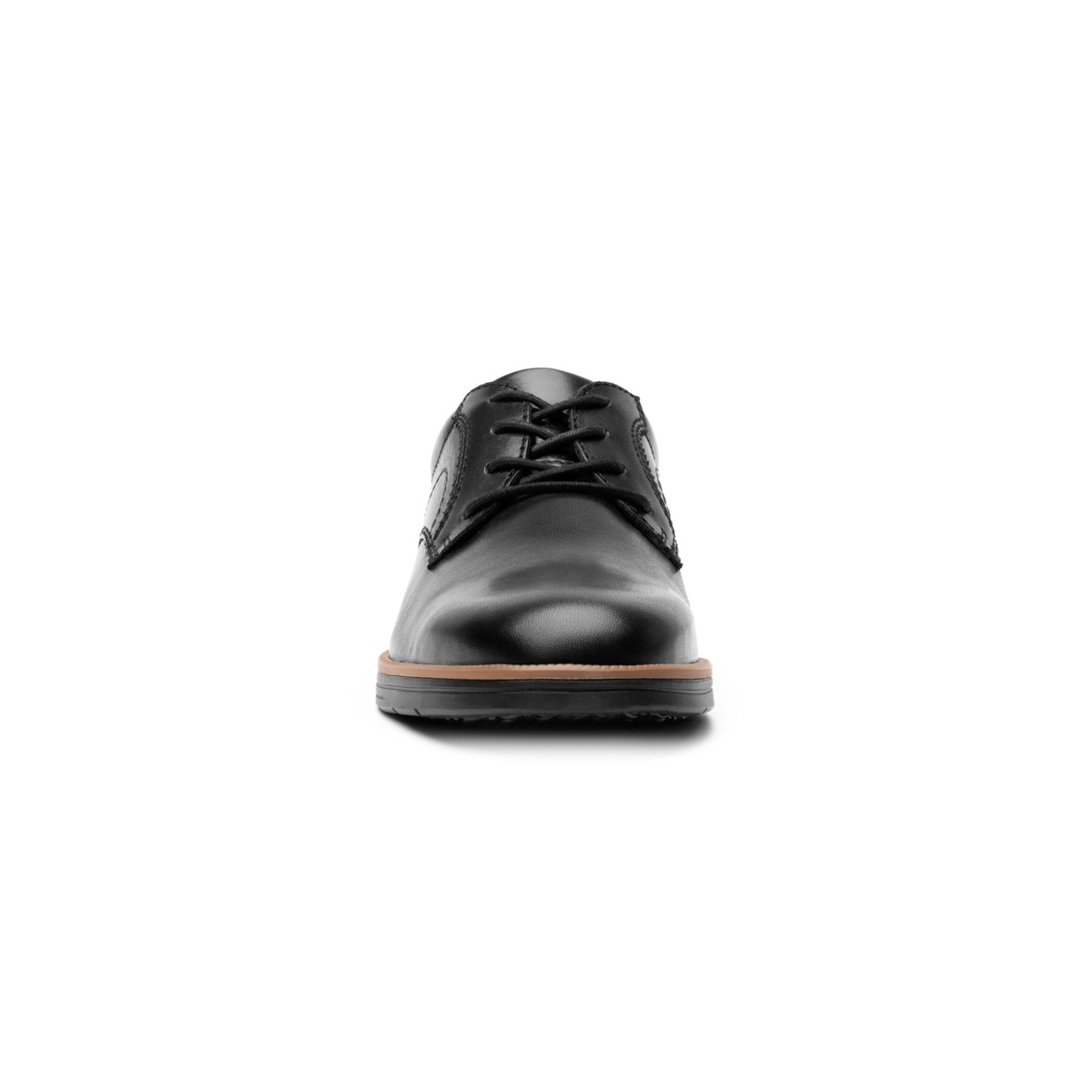 Derby Suela Bicolor Flexi para Hombre Estilo 406701 Negro
