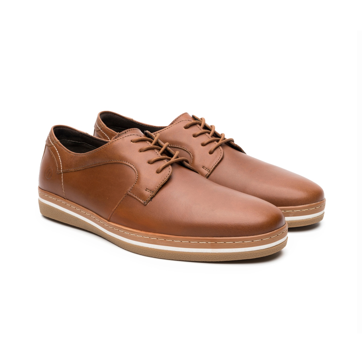 Derby Casual Flexi para Hombre Estilo 406801 Café