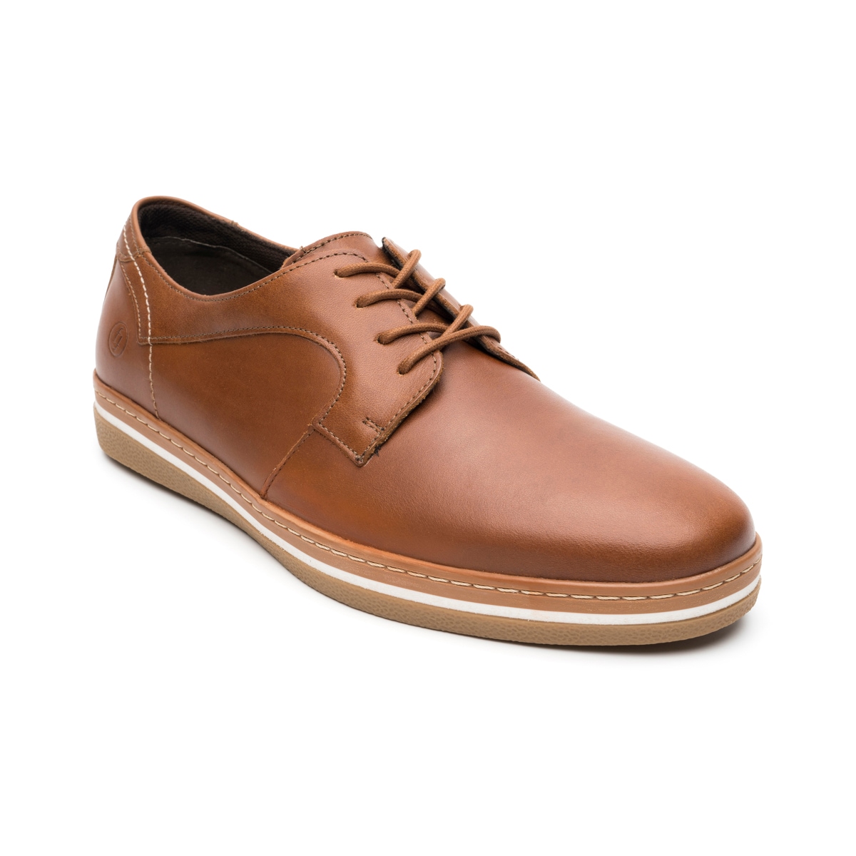 Derby Casual Flexi para Hombre Estilo 406801 Café