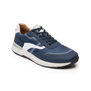 Sneaker Urbano Acolchado Flexi para Hombre con Suela Extraligera Estilo 406901 Azul Sneaker Urbano Acolchado Flexi para Hombre con Suela Extraligera Estilo 406901 Azul