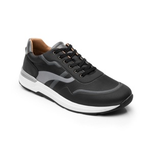 Sneaker Urbano Acolchado Flexi para Hombre con Suela Extraligera Estilo 406901 Negro Sneaker Urbano Acolchado Flexi para Hombre con Suela Extraligera Estilo 406901 Negro