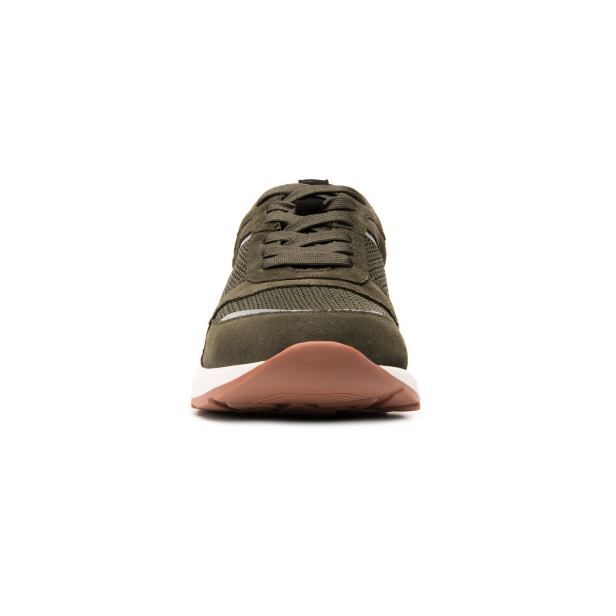 Sneaker Urbano Piel Flexi para Hombre Estilo 406903 Olivo