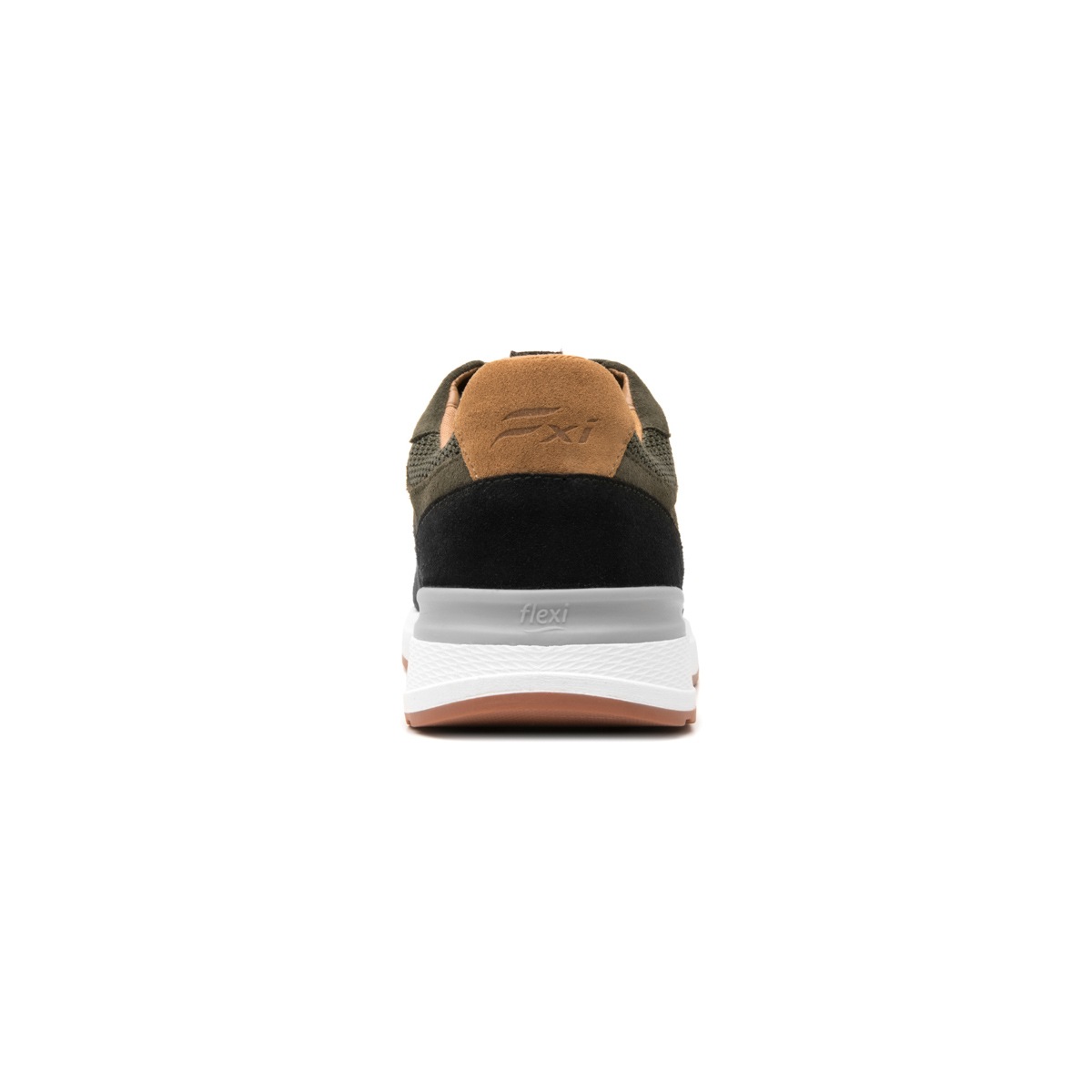 Sneaker Urbano Piel Flexi para Hombre Estilo 406903 Olivo