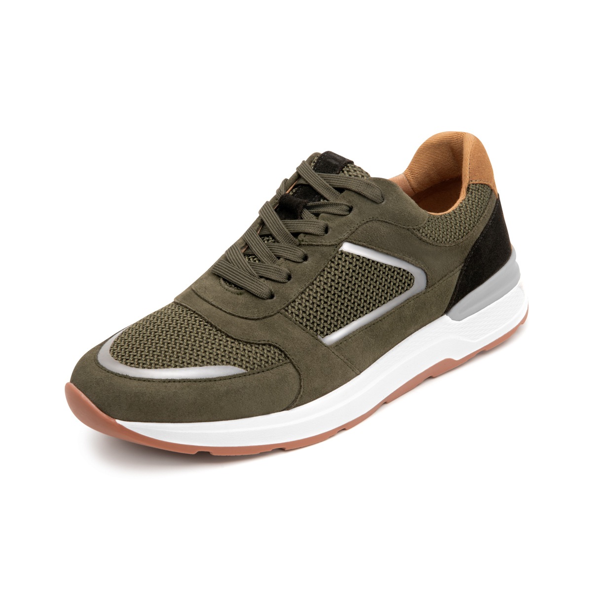 Sneaker Urbano Piel Flexi para Hombre Estilo 406903 Olivo