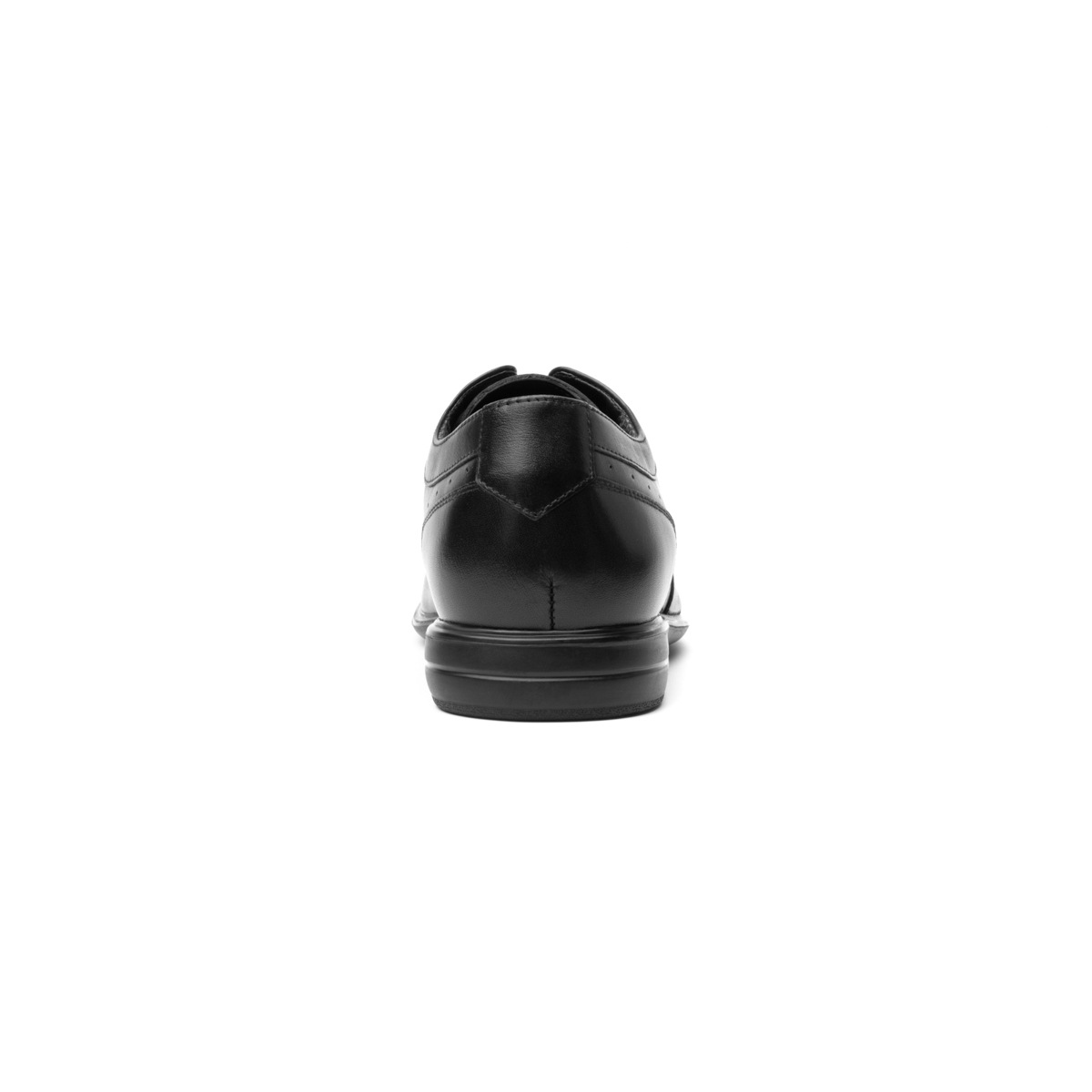 Derby Floreta Liso Flexi para Hombre Estilo 407202 Negro