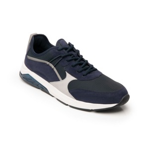 Sneaker Urbano Apiezado Flexi para Hombre con Suela Extraligera Estilo 407501 Marino Sneaker Urbano Apiezado Flexi para Hombre con Suela Extraligera Estilo 407501 Marino