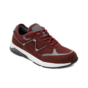 Sneaker Mezcla De Texturas Flexi para Hombre con Suela Extra Ligera Estilo 407502 Vino Sneaker Mezcla De Texturas Flexi para Hombre con Suela Extra Ligera Estilo 407502 Vino