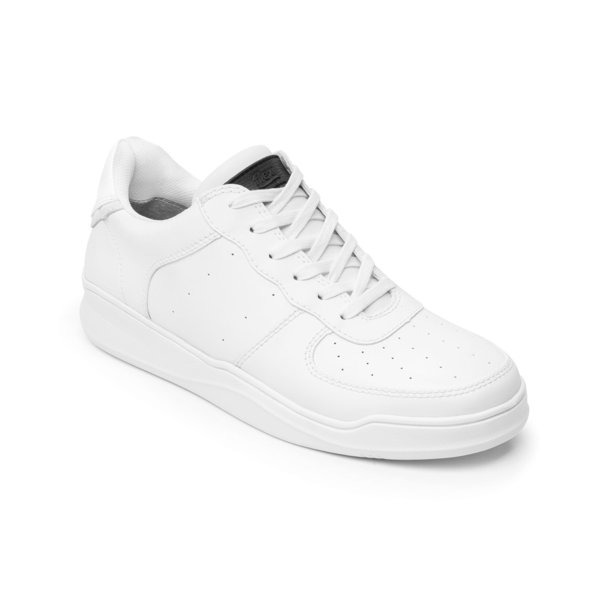 Sneaker Urbano Clásico Flexi para Hombre Estilo 407602 Blanco