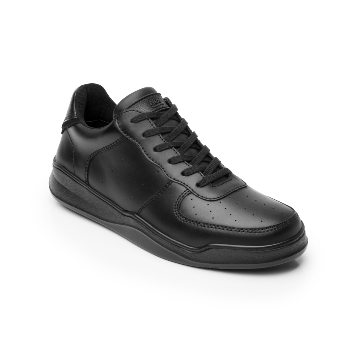 Sneaker Urbano Clásico Flexi para Hombre Estilo 407602 Negro