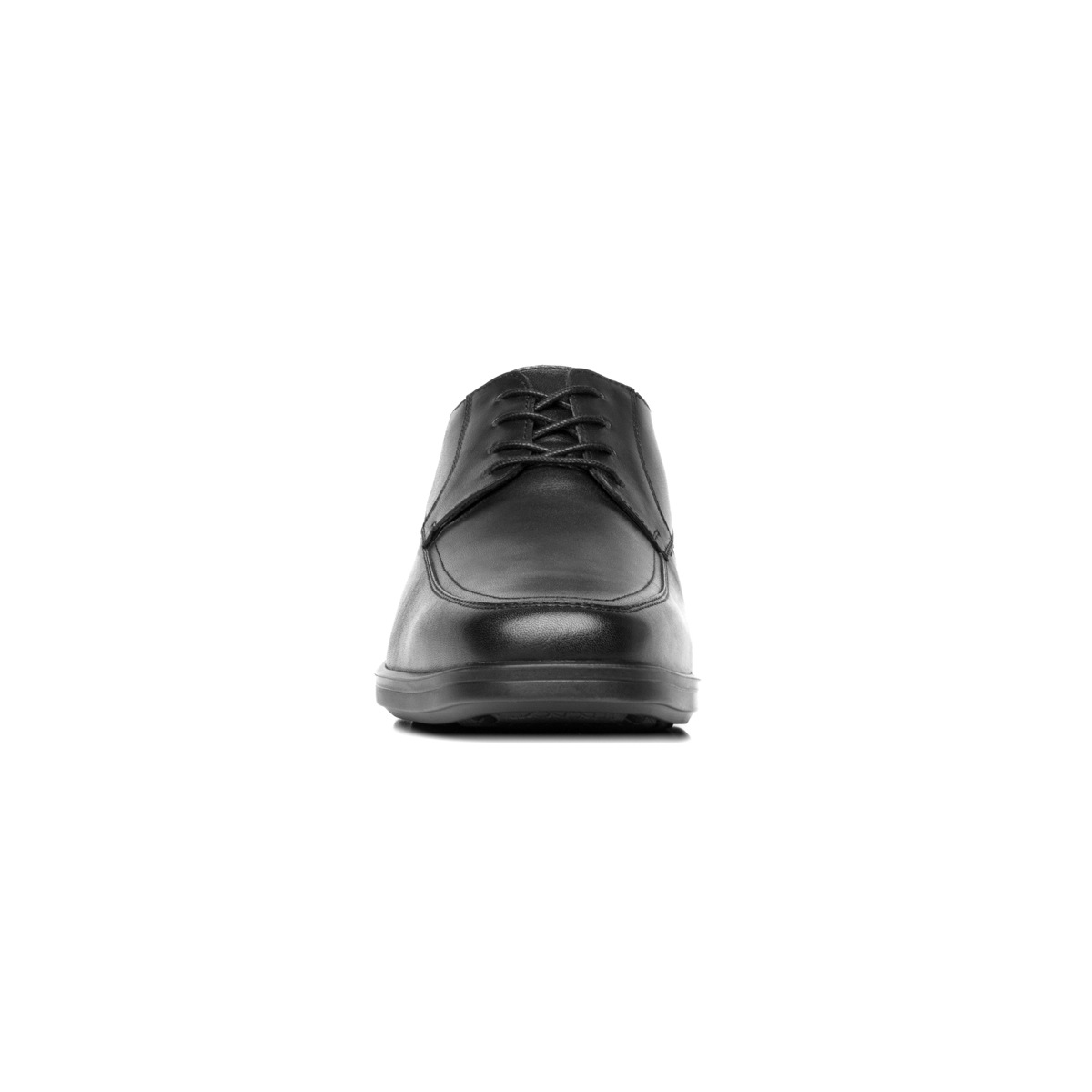 Derby Floreta Liso Flexi para Hombre Estilo 407802 Negro