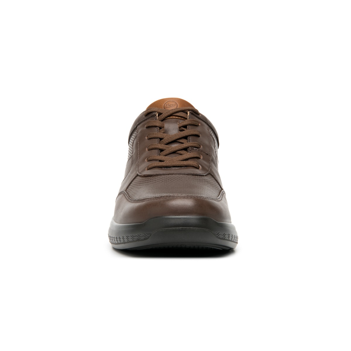 Zapato Con Puntera Flexi para Hombre con Suela Ligera Estilo 408204 Chocolate
