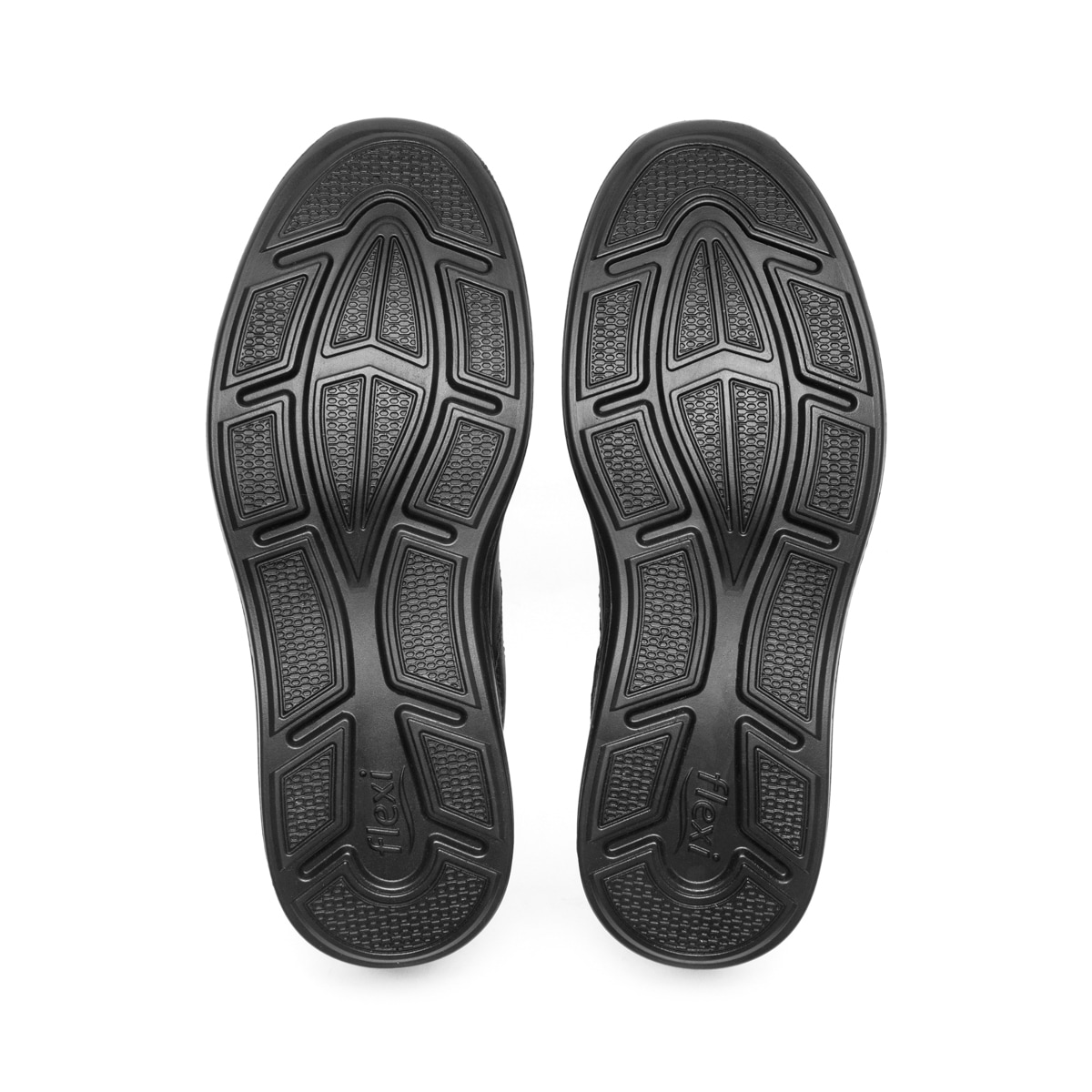 Oxford Casual Flexi para Hombre Estilo 408215 Negro