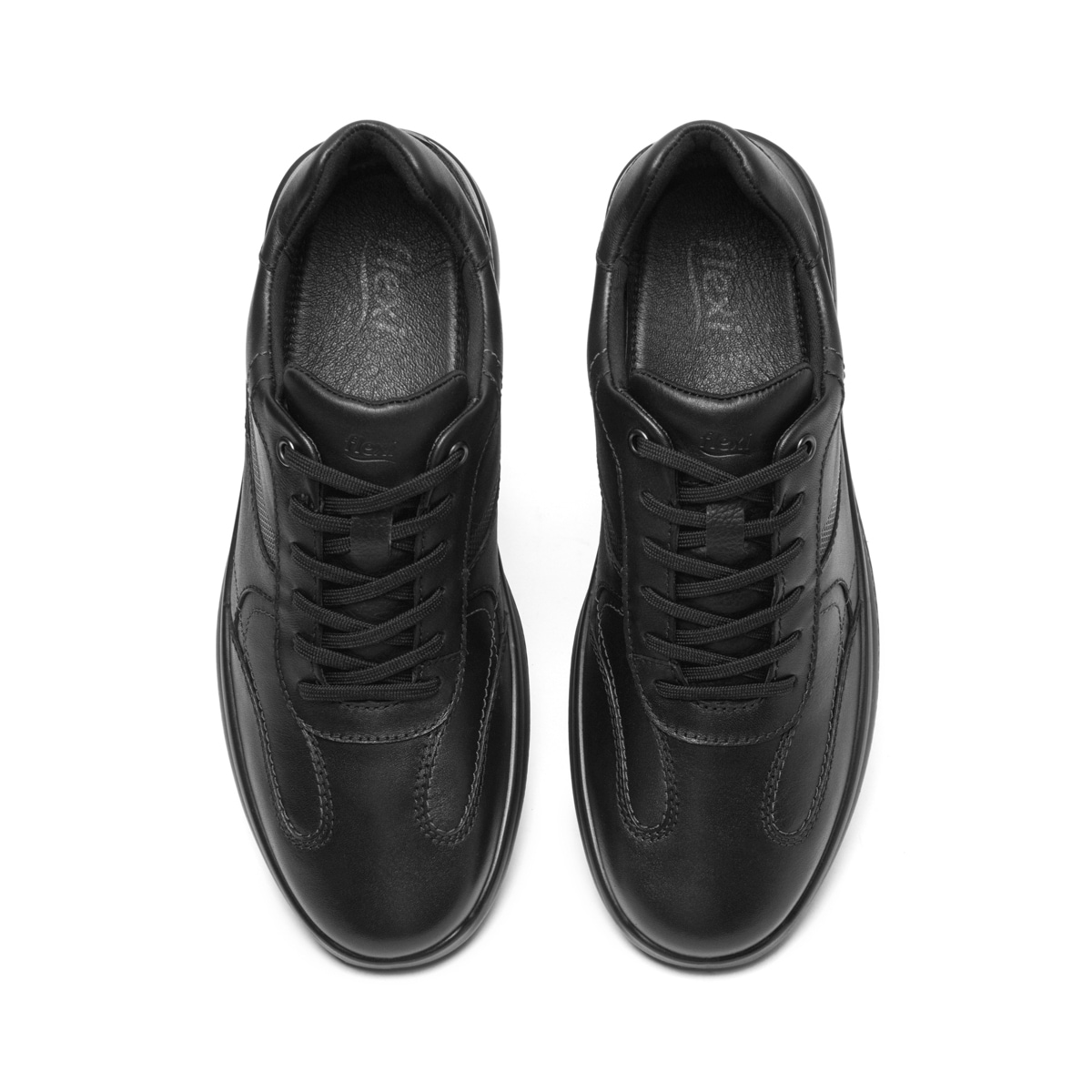Oxford Casual Flexi para Hombre Estilo 408215 Negro
