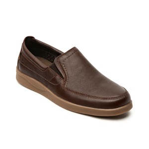 Slip On Casual Piel Flexi para Hombre con Walking Sense Estilo 408502 Nogal Slip On Casual Piel Flexi para Hombre con Walking Sense Estilo 408502 Nogal