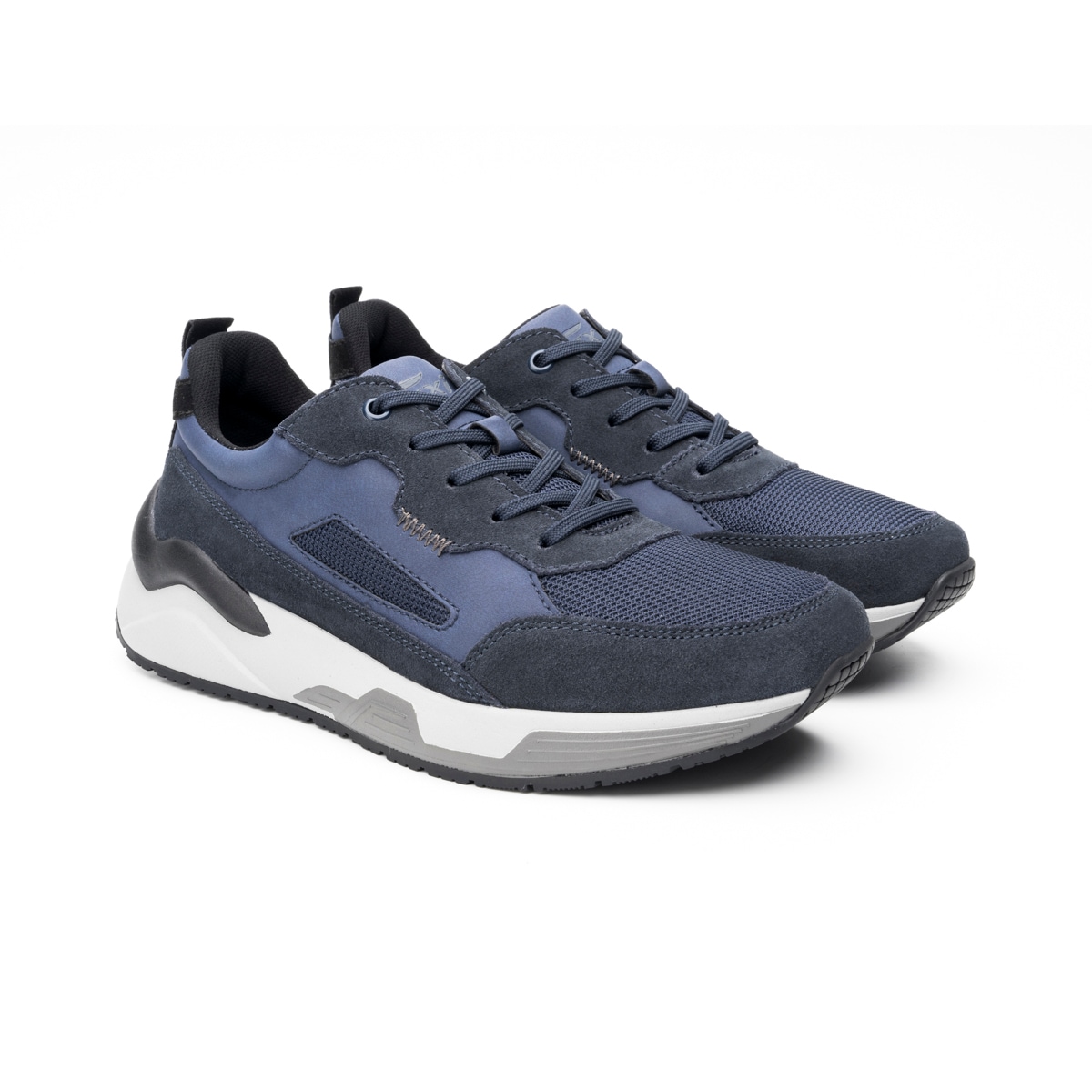 Sneaker Slip On Flexi para Hombre con Suela Extra Ligera Estilo 408801 Azul