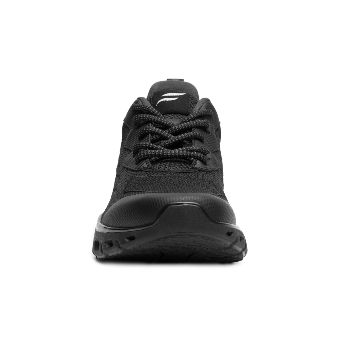 Sneaker Mezcla De Texturas Flexi para Hombre con Suela Extra Ligera Estilo 409801 Negro