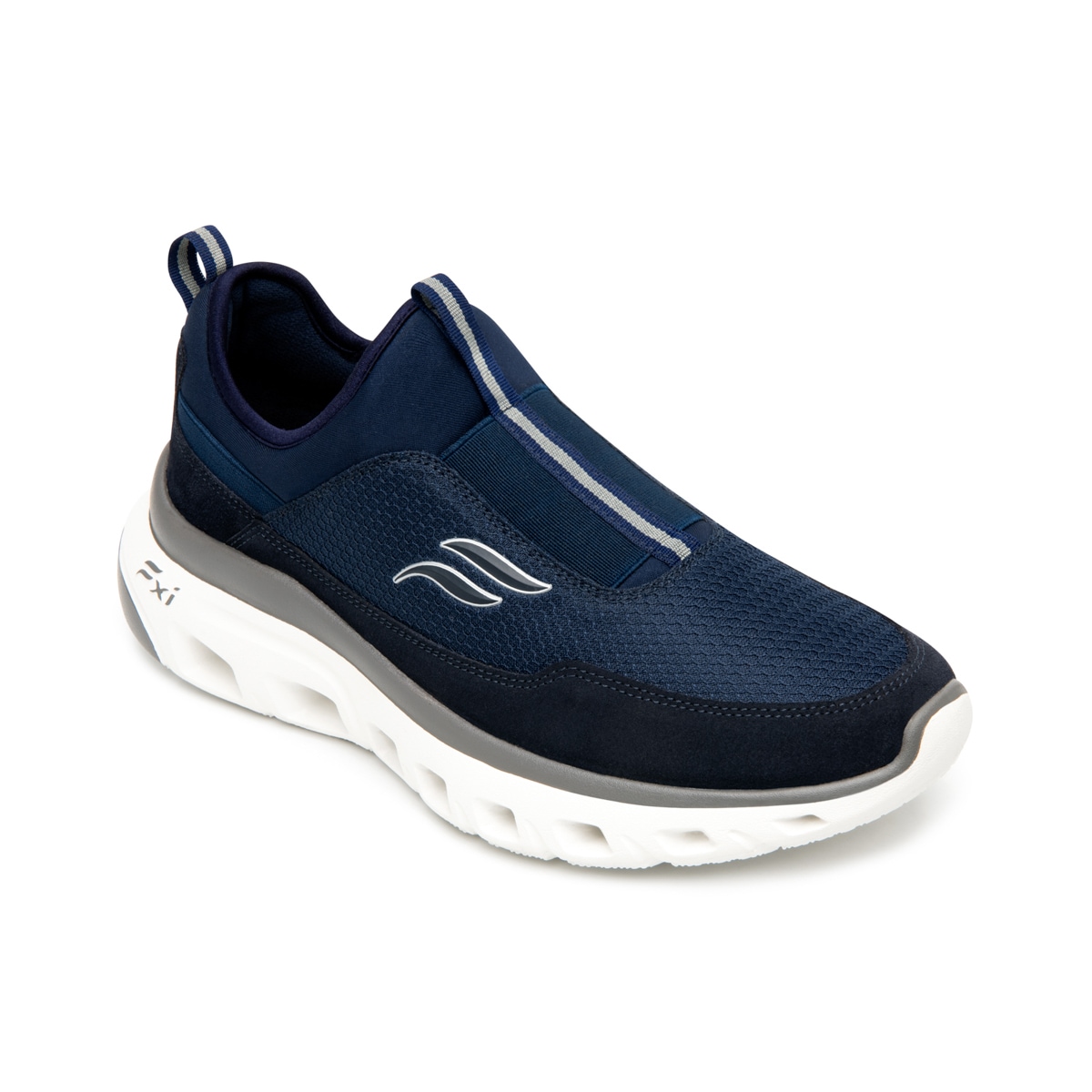 Sneaker Slip On Flexi para Hombre con Suela Extra Ligera Estilo 409805 Azul