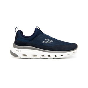 Sneaker Slip On Flexi para Hombre con Suela Extra Ligera  Estilo 409805 Azul