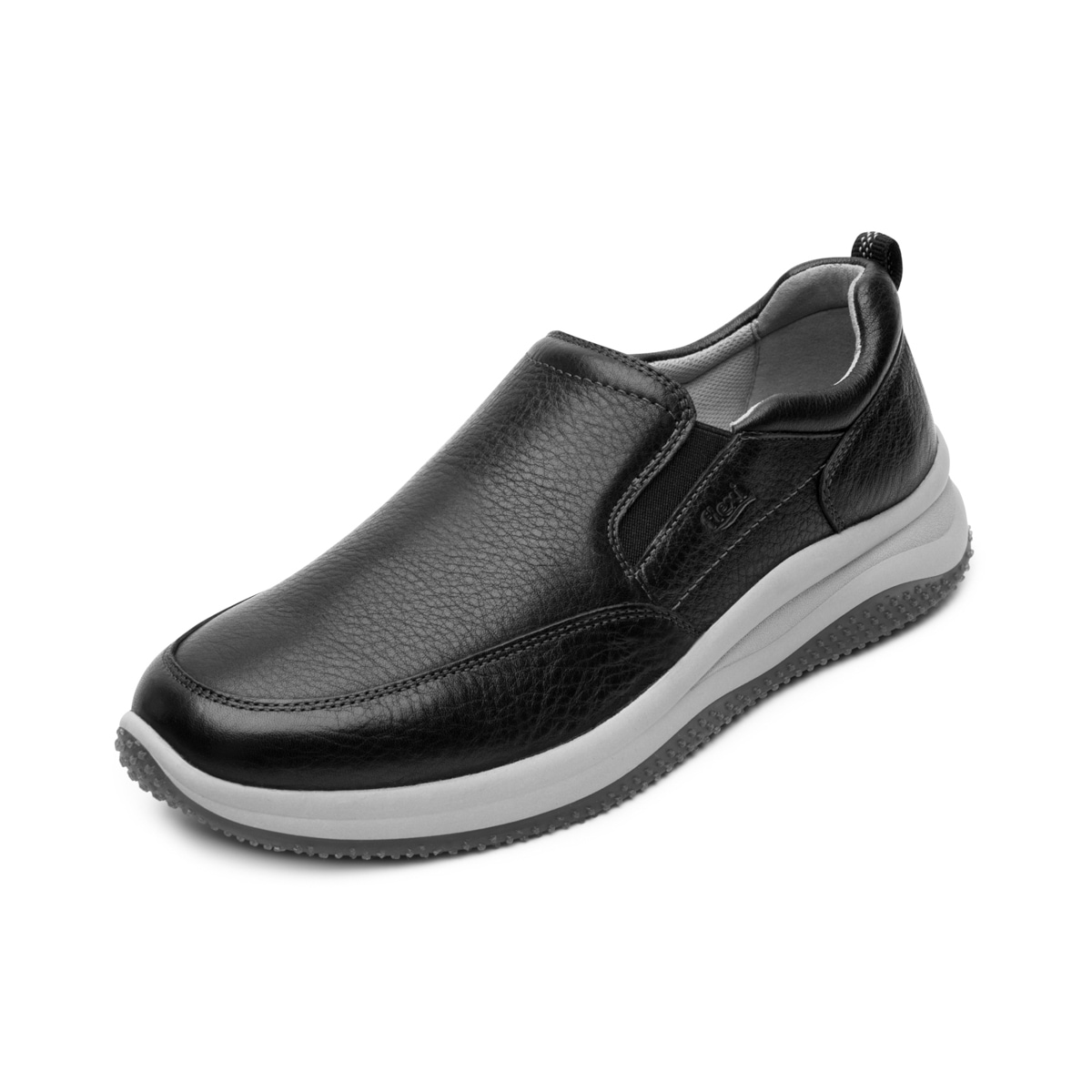 Slip On Piel Flexi para Hombre Estilo 410703 Negro