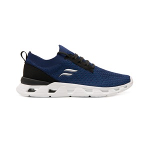 Sneaker Mezcla De Texturas Flexi para Hombre con Suela Extra Ligera Estilo 410801 Azul