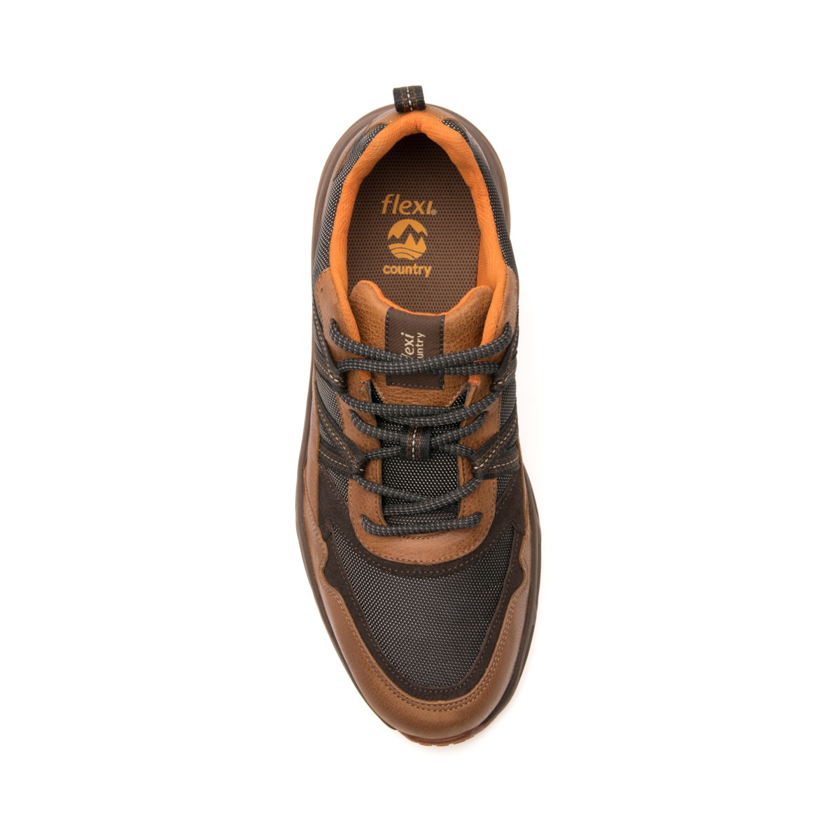 Zapato Outdoor Piel Flexi Country para Hombre con Sistema De Mejor Agarre Estilo 410902 Tan