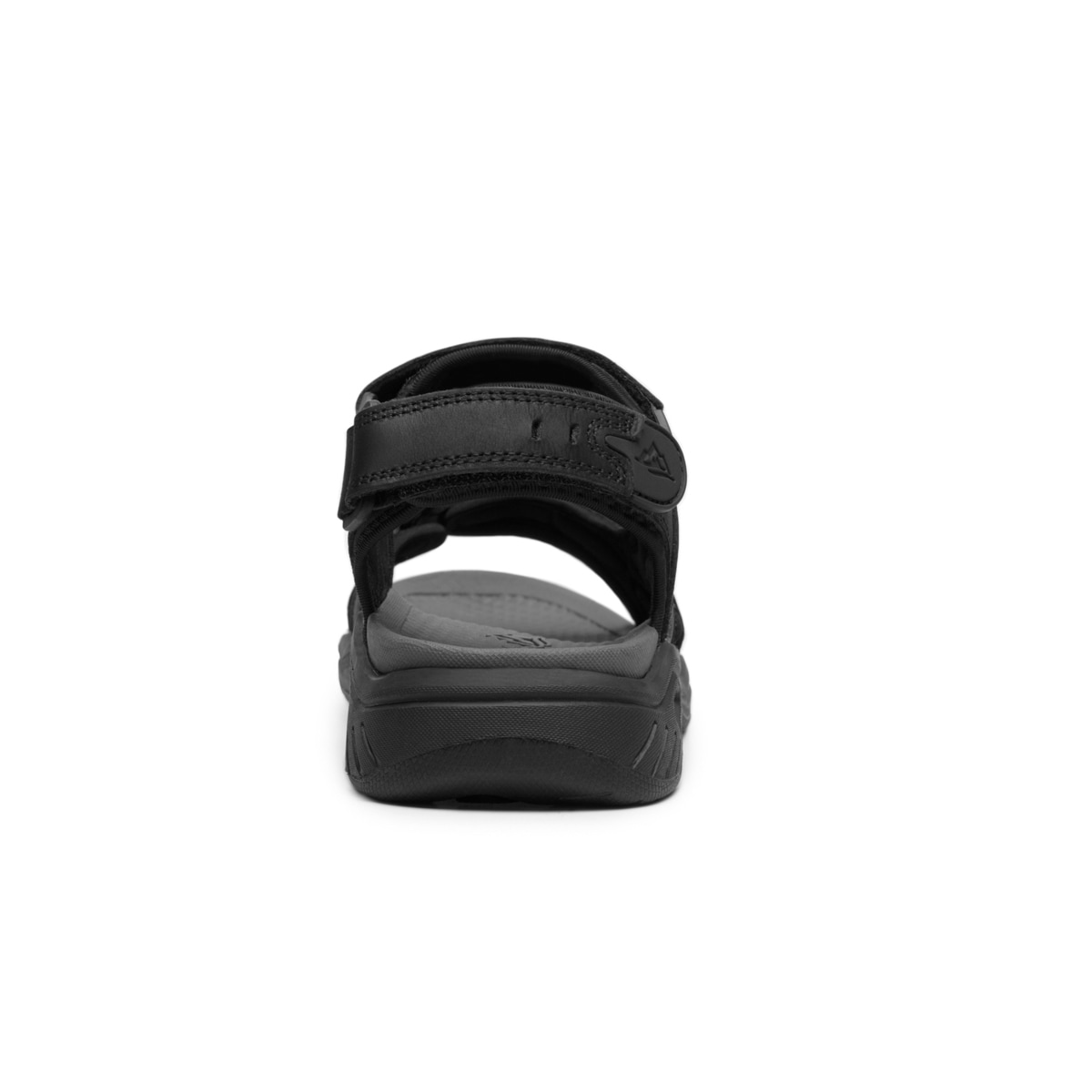 Sandalia Outdoor Piel Con Ajuste Flexi para Hombre con Ancho Ajustable Estilo 411001 Negro