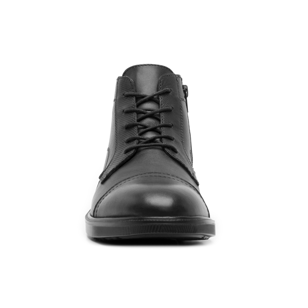 Botín Casual Flexi para Hombre con Cierre Interno Estilo 412306 Negro