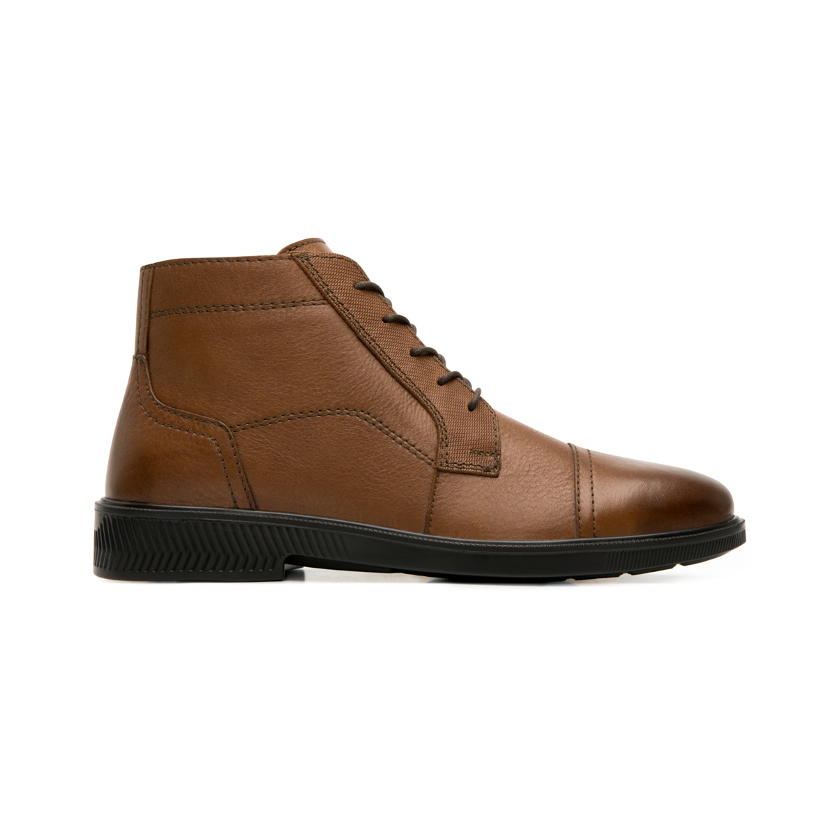 Botín Casual Flexi para Hombre con Cierre Interno Estilo 412306 Tan