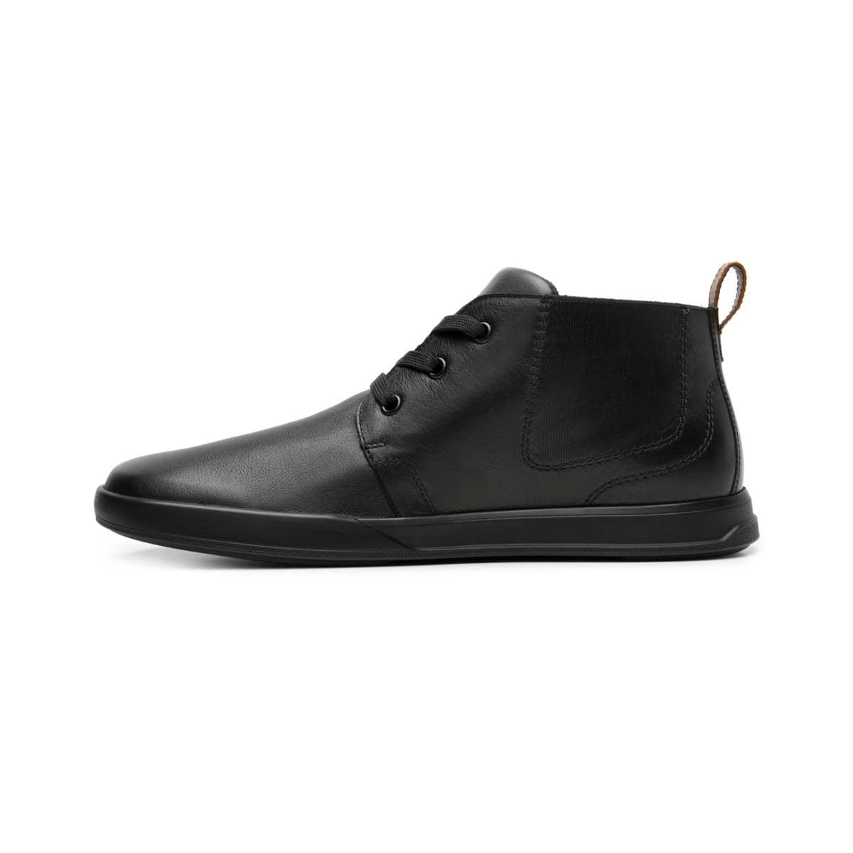 Botín Casual Flexi para Hombre con Piel Extra Suave Estilo 412405 Negro
