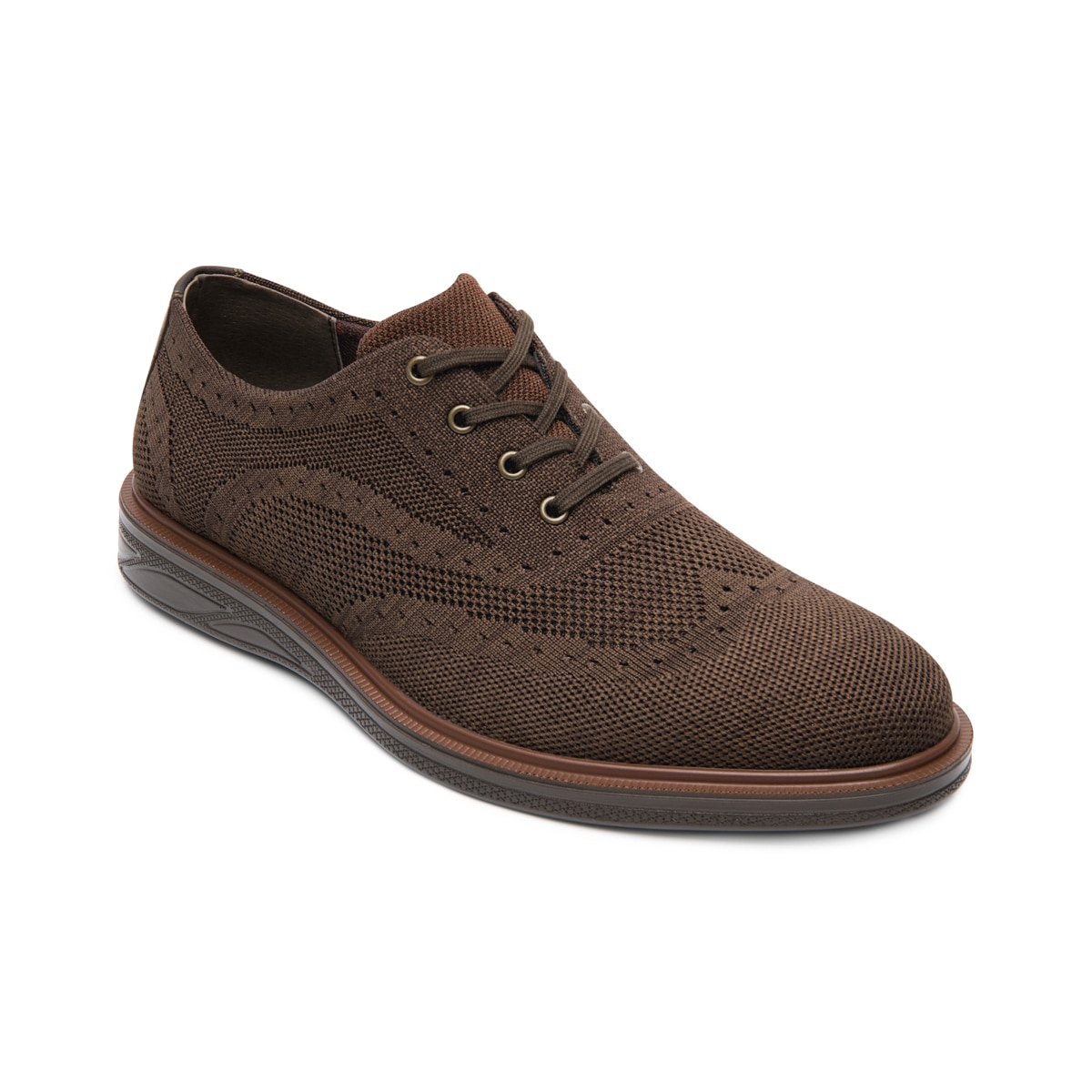 Oxford Casual Flexi para Hombre Estilo 413104 Chocolate