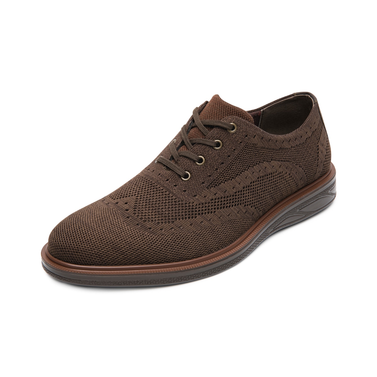 Oxford Casual Flexi para Hombre Estilo 413104 Chocolate