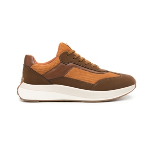 Sneaker Casual Flexi para Hombre con Suela Ligera Estilo 413902 Tabaco