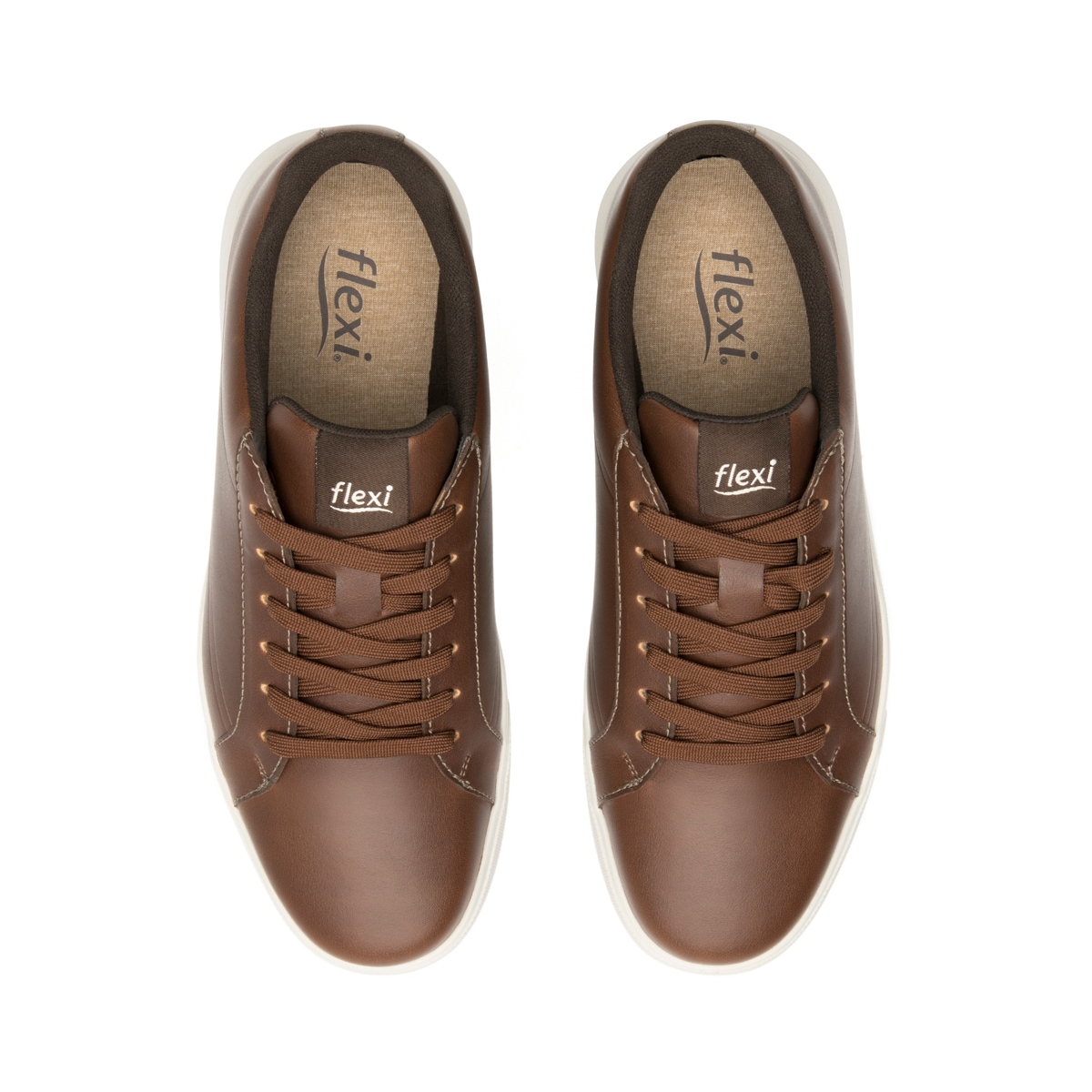 Sneaker Casual Flexi para Hombre con Suela Extra Ligera Estilo 415301 Brown