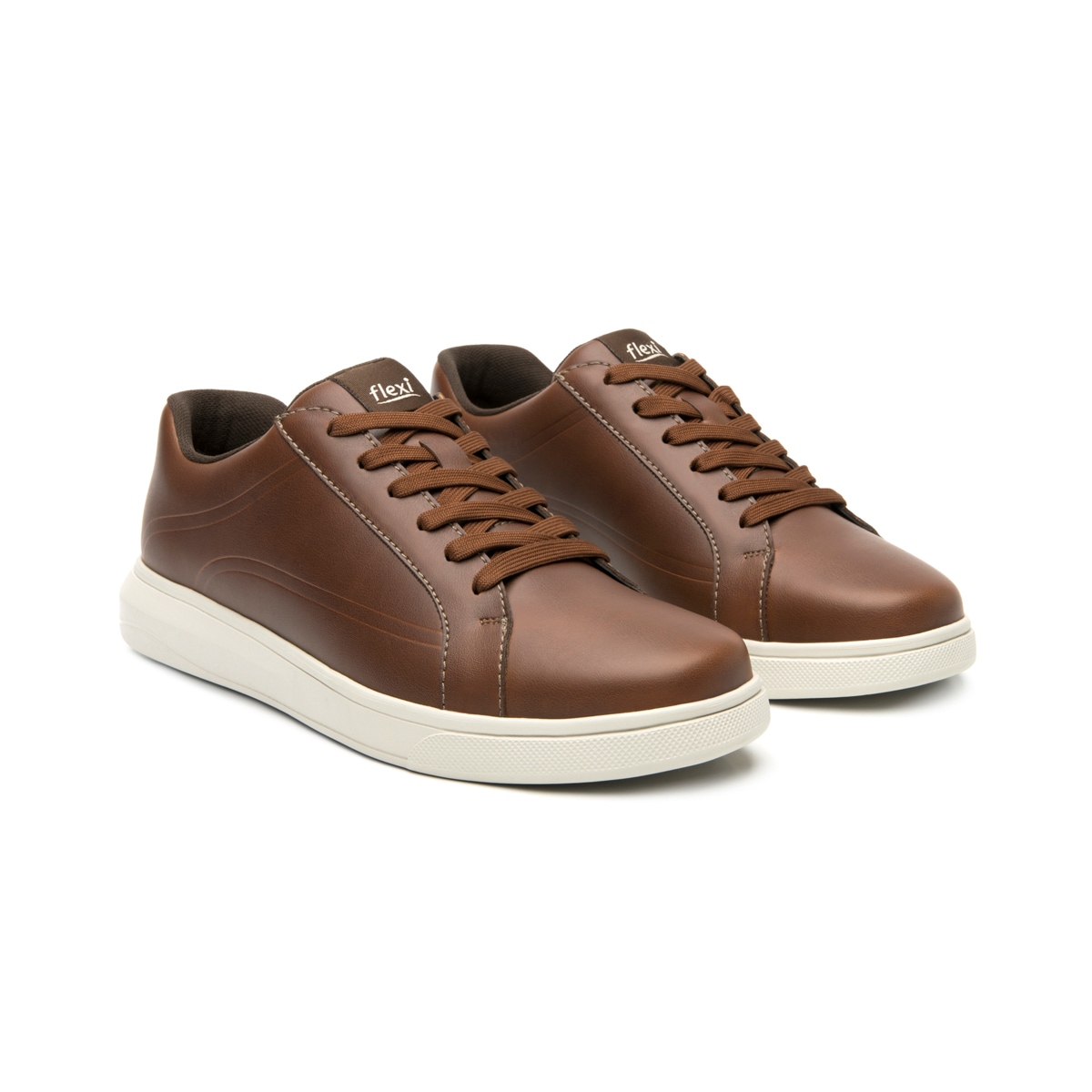 Sneaker Casual Flexi para Hombre con Suela Extra Ligera Estilo 415301 Brown