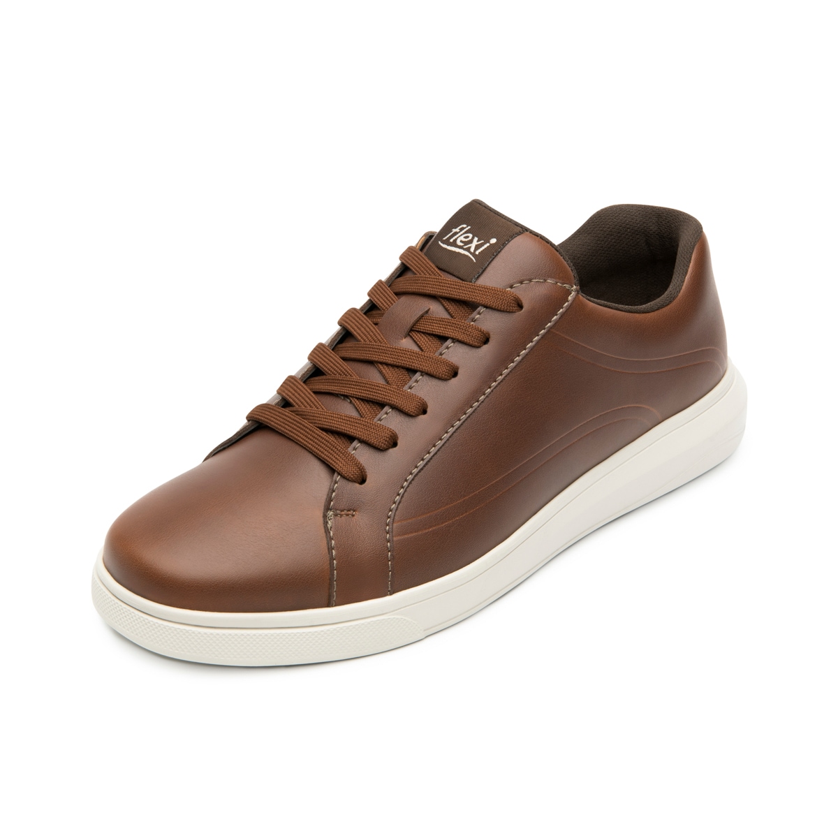 Sneaker Casual Flexi para Hombre con Suela Extra Ligera Estilo 415301 Brown