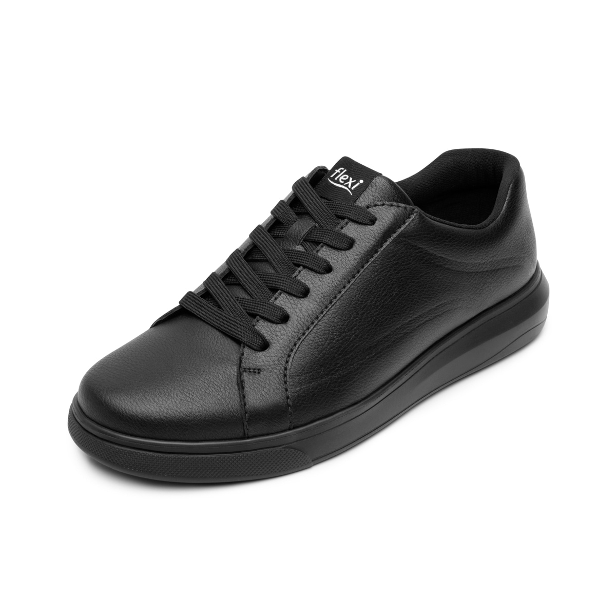Sneaker Casual Flexi para Hombre con Suela Extra Ligera Estilo 415301 Negro