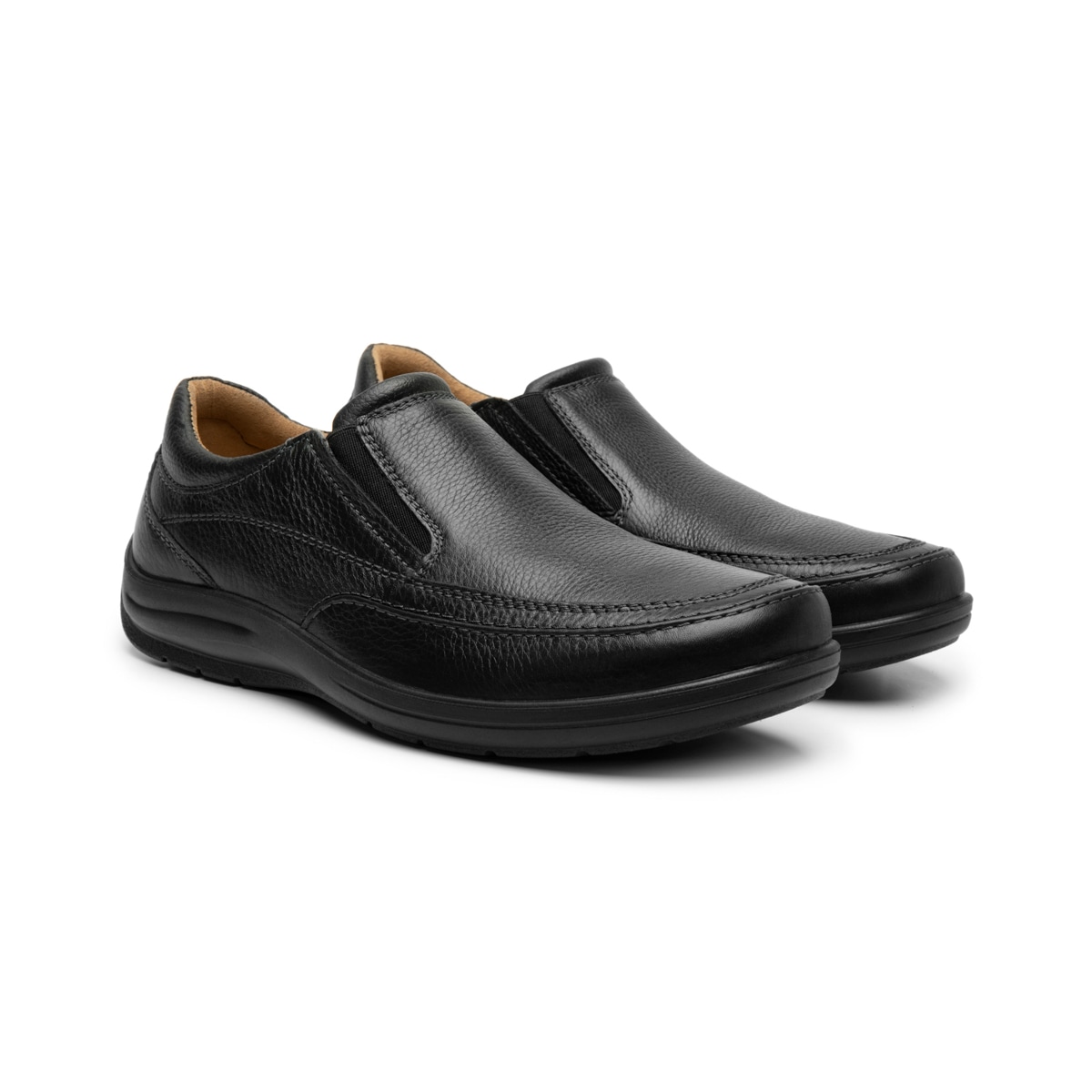 Calzado Escolar Flexi para Hombre con Ajuste Elástico Estilo 415902 Negro
