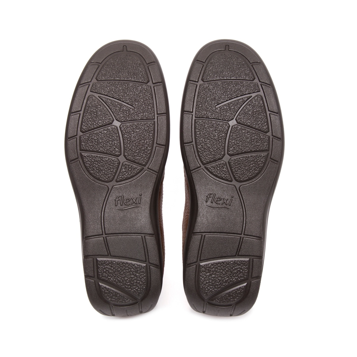 Slip On De Servicio Flexi para Hombre con Ligereza Estilo 415902 Tan