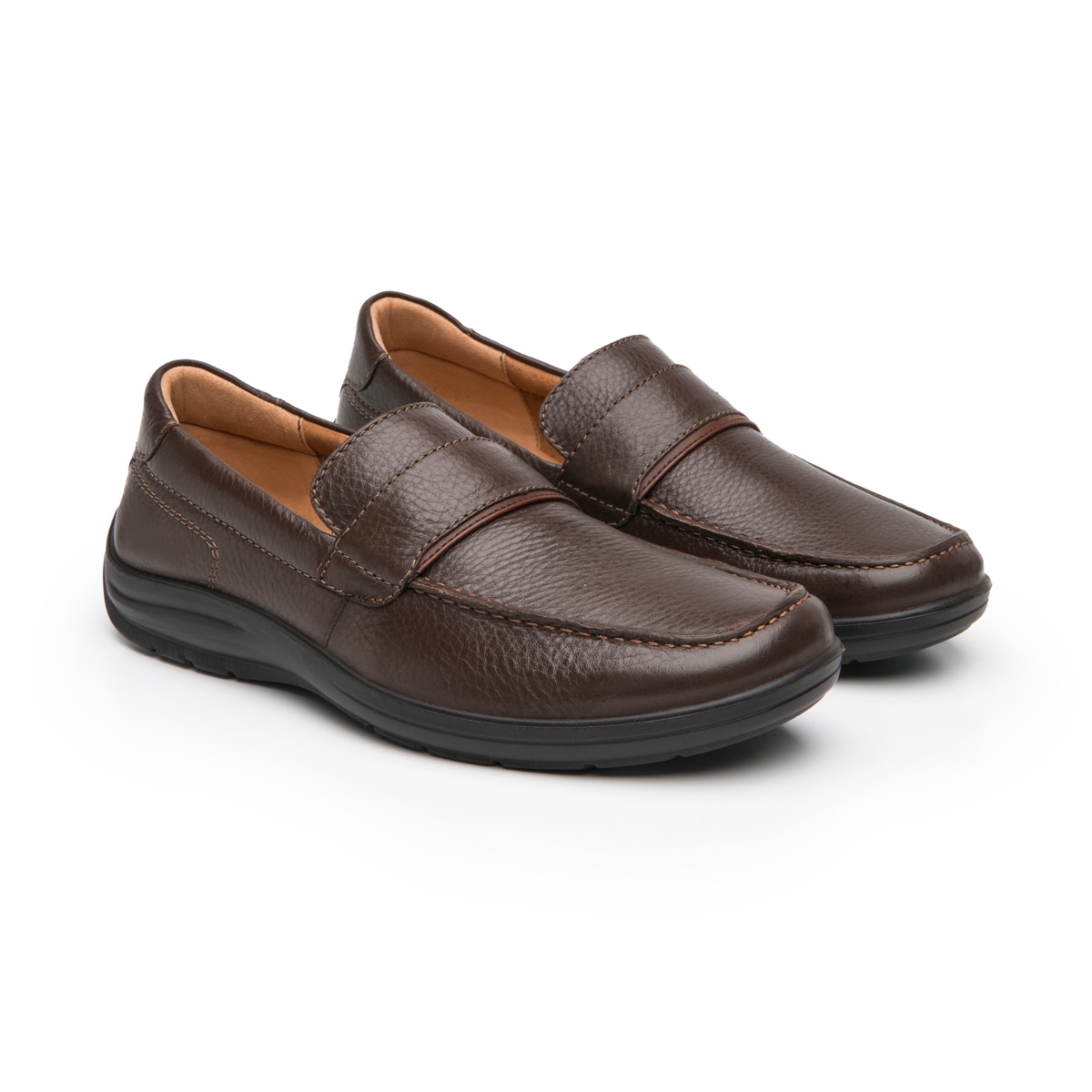Mocasín Casual Flexi para Hombre Estilo 415907 Café