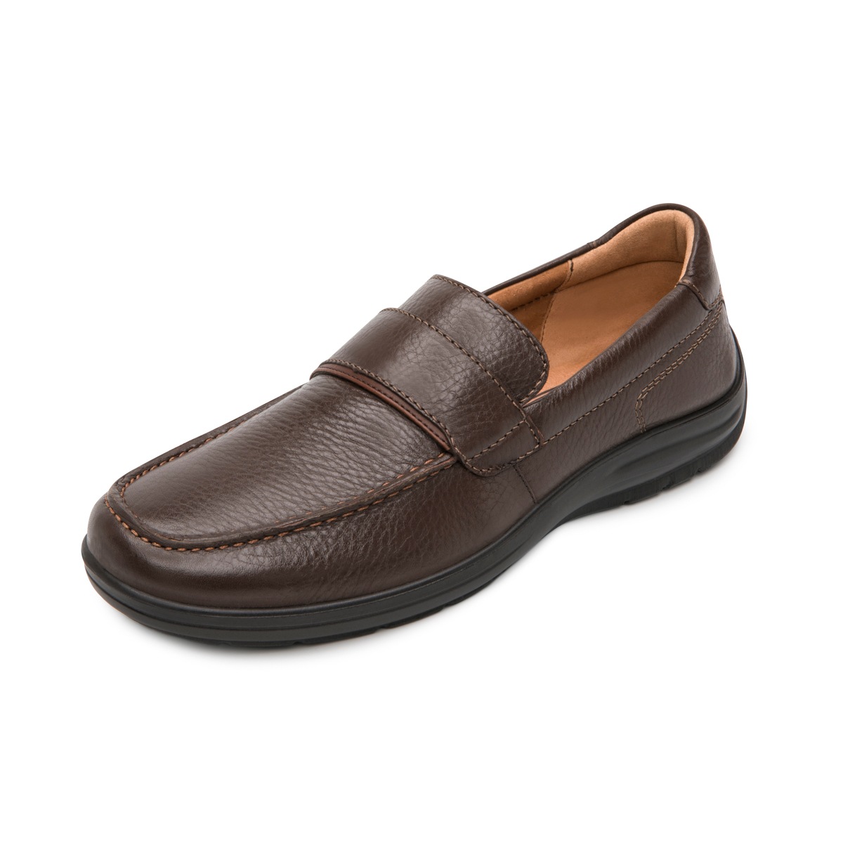 Mocasín Casual Flexi para Hombre Estilo 415907 Café