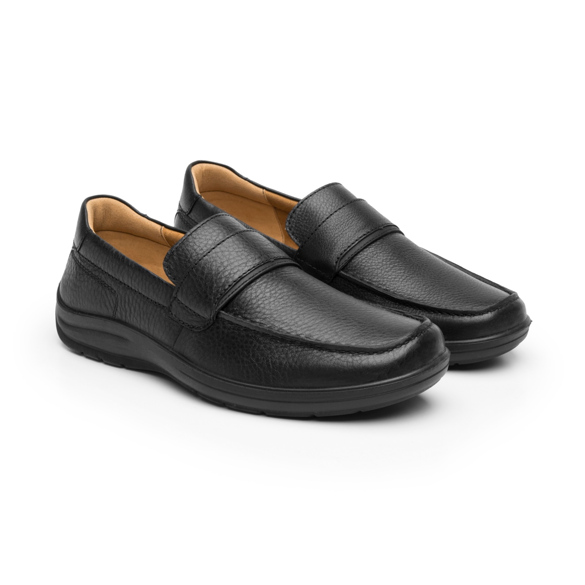 Mocasín Casual Flexi para Hombre Estilo 415907 Negro