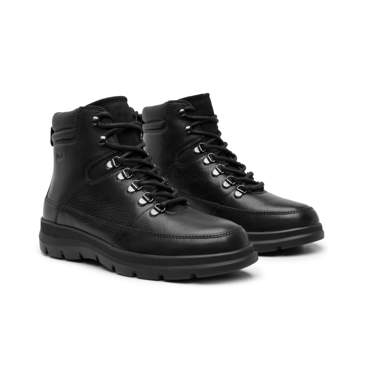 Botín Casual Flexi para Hombre con Amarre Frontal Estilo 416102 Negro