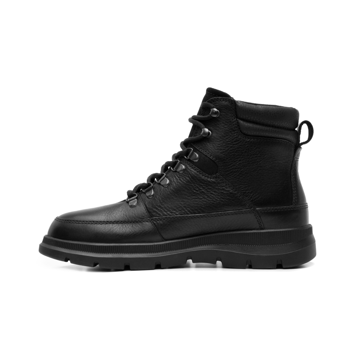 Botín Casual Flexi para Hombre con Amarre Frontal Estilo 416102 Negro